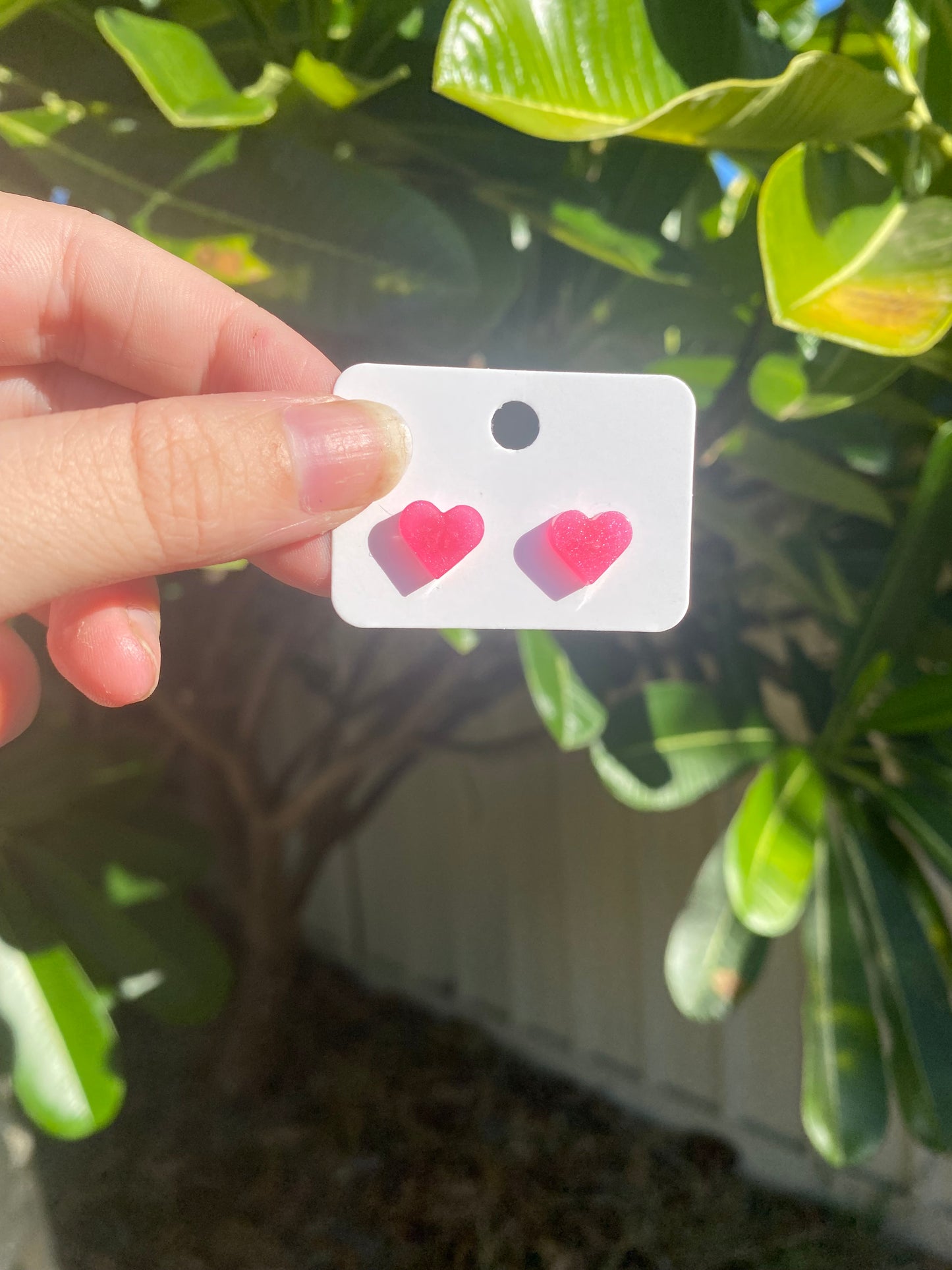 Heart Studs