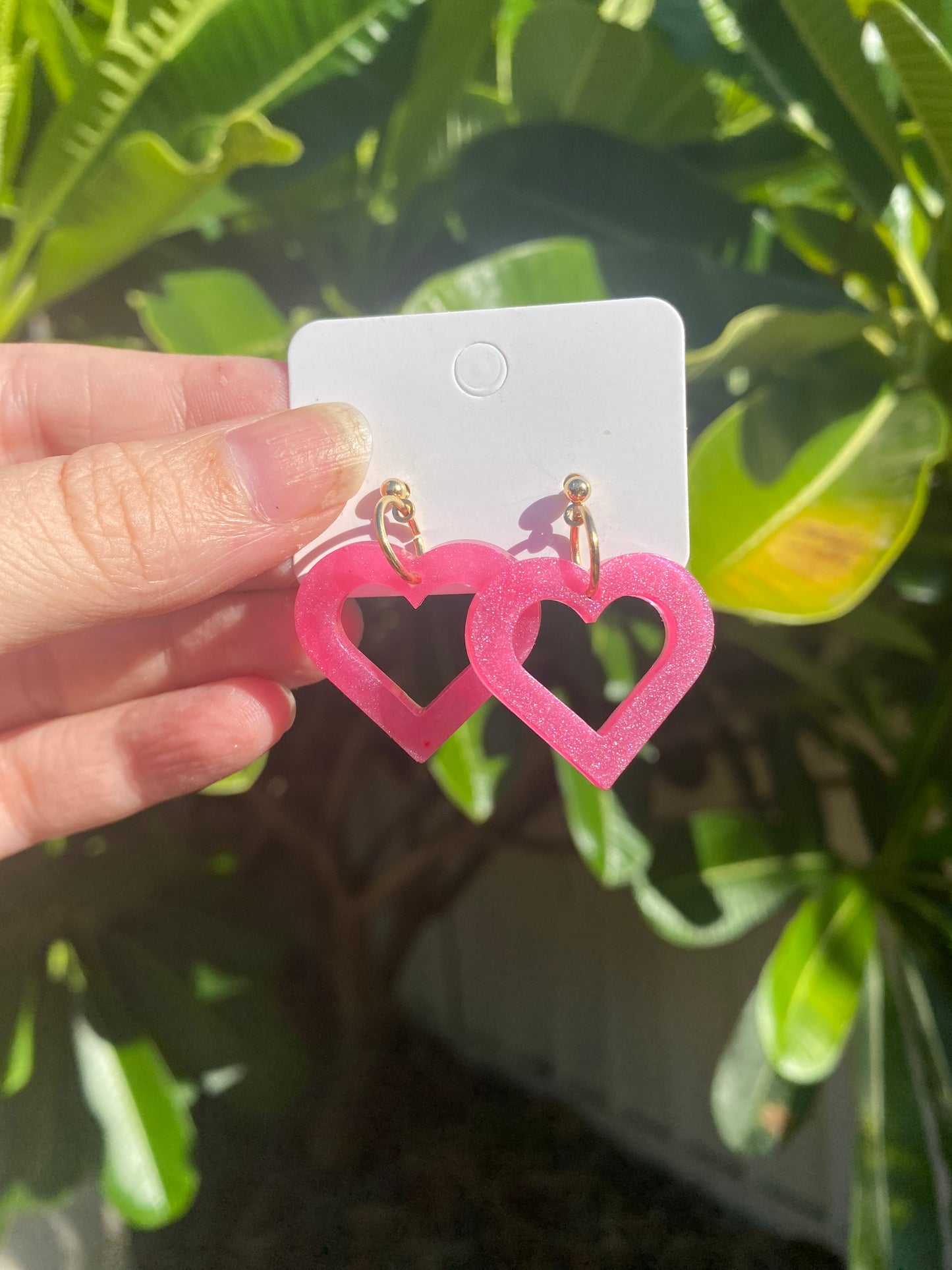 Heart Outline Studs
