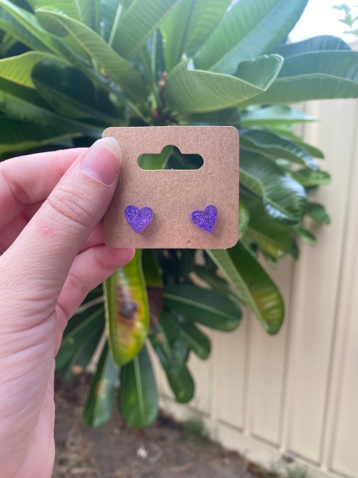 Heart Studs
