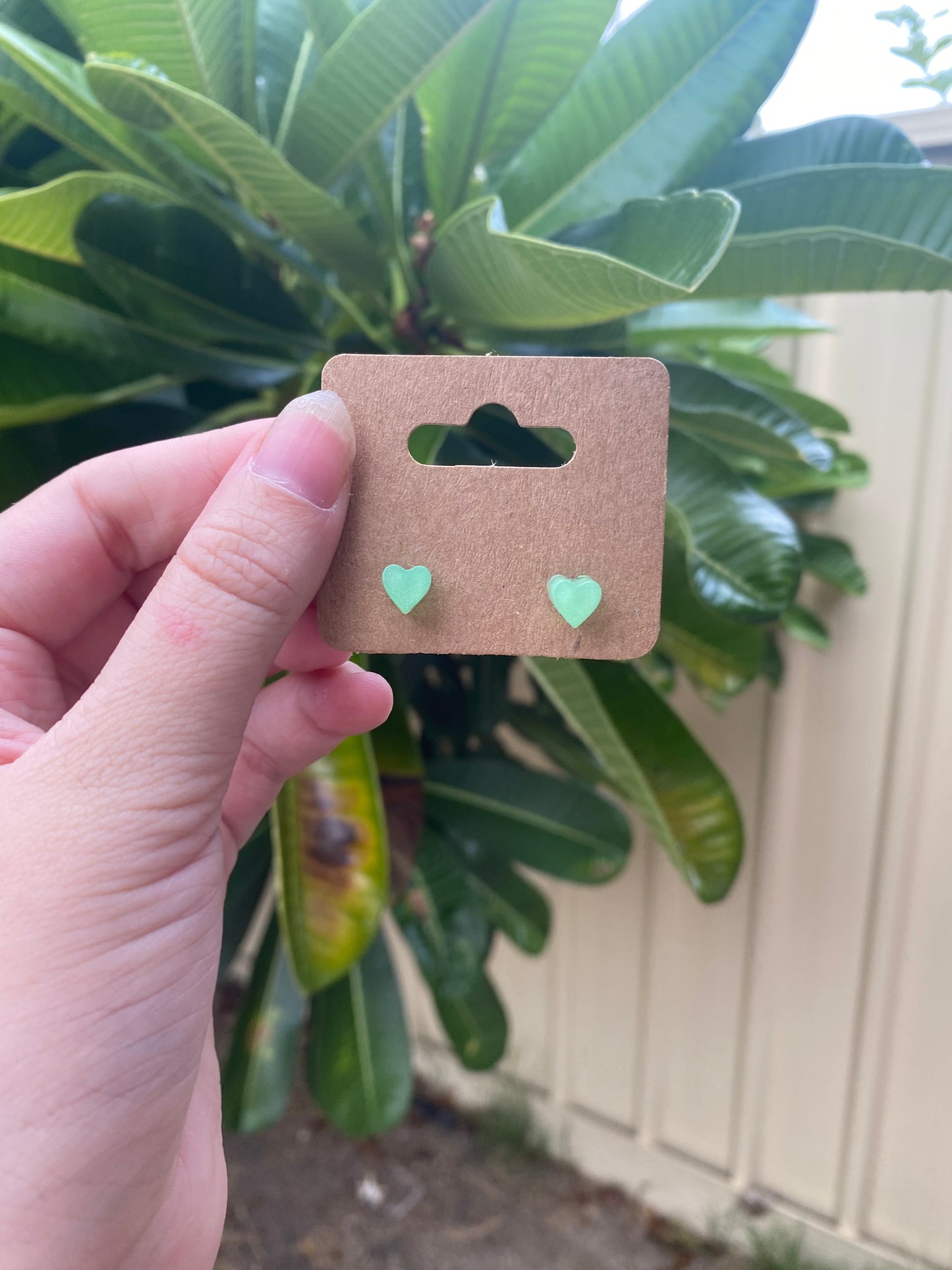 Mini Heart Studs