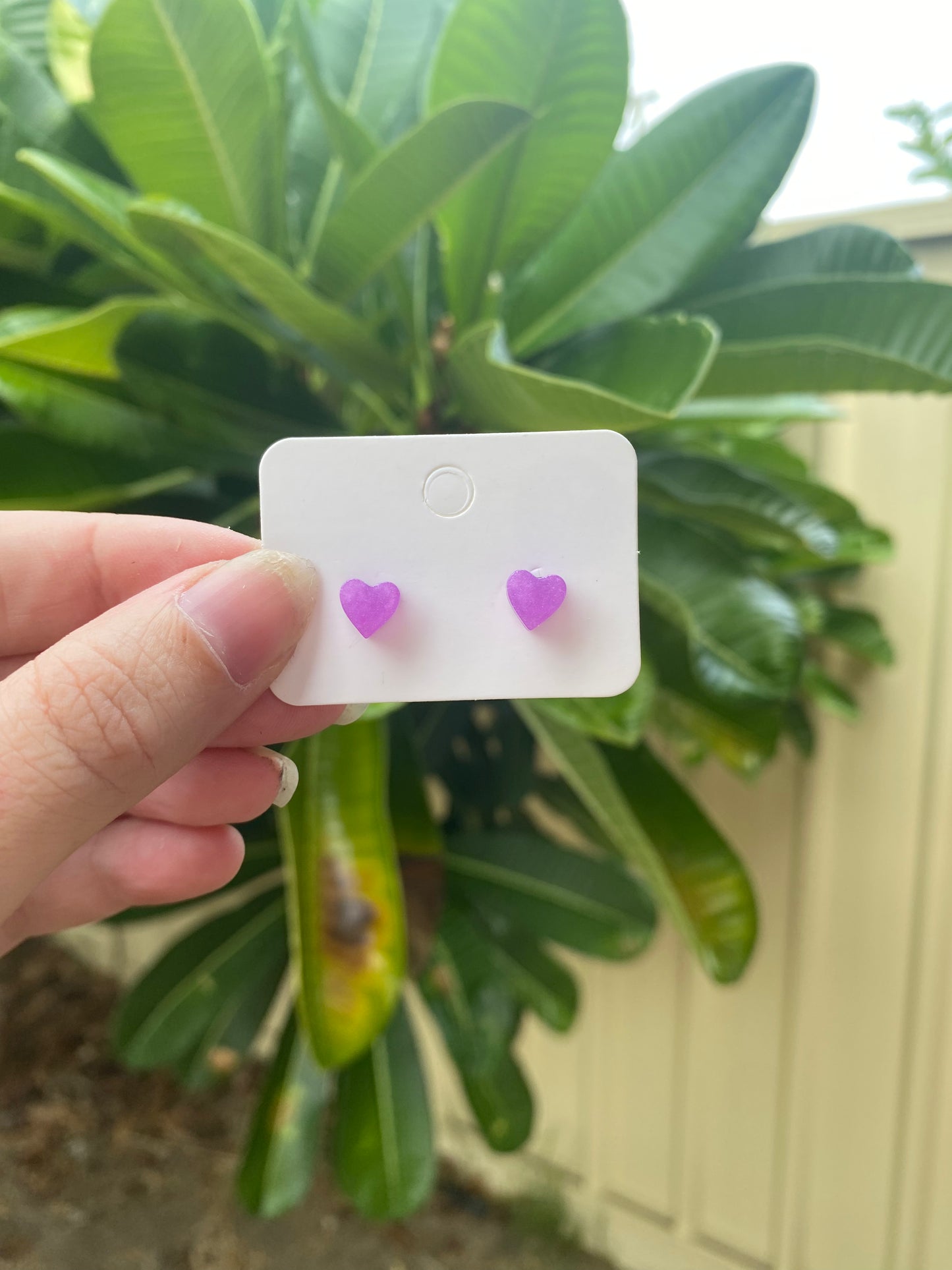 Mini Heart Studs