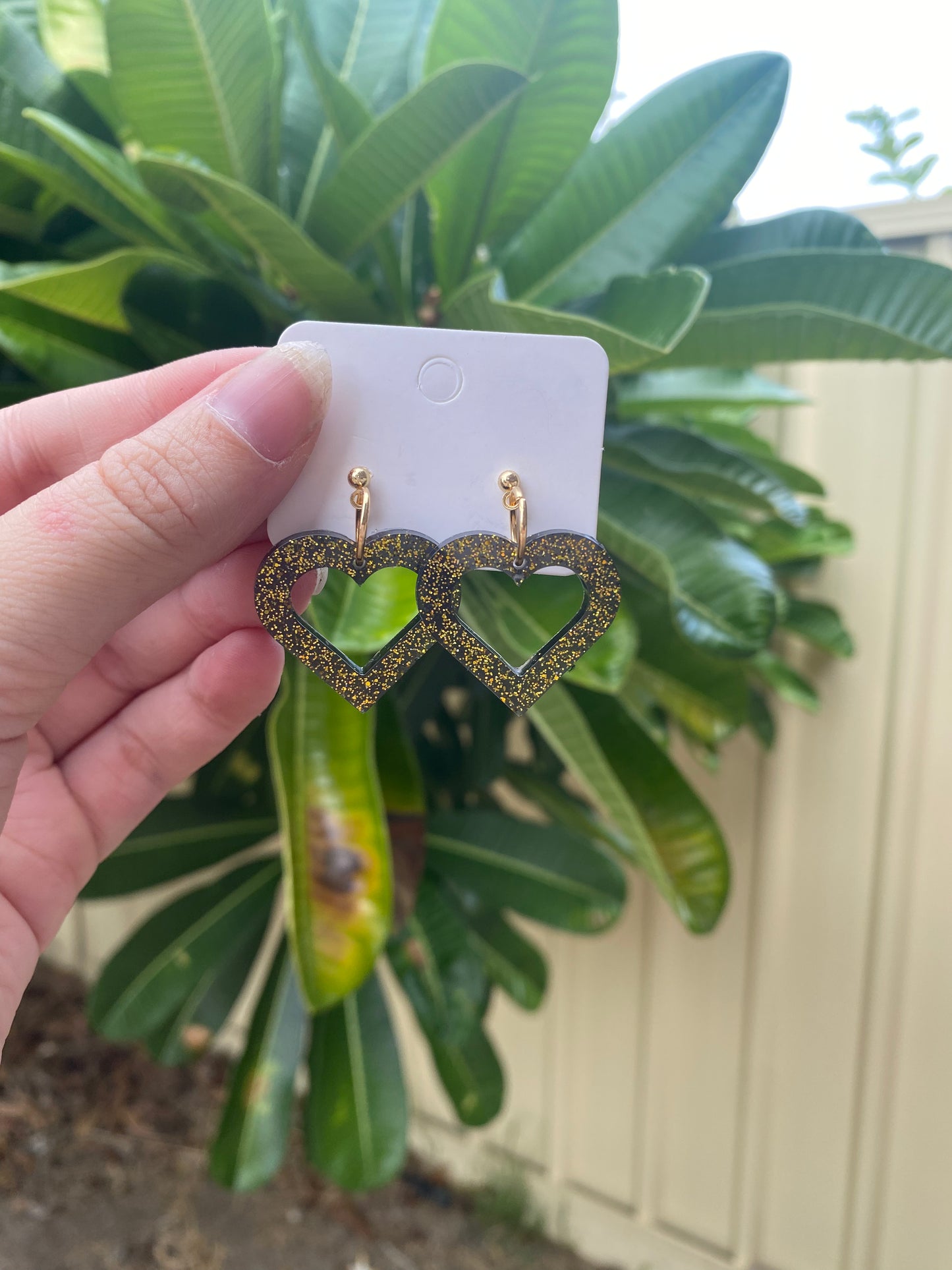 Heart Outline Studs