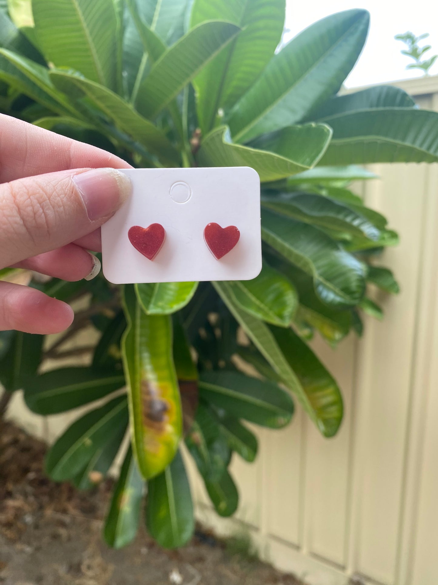 Heart Studs